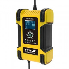 Зарядное устройство для авто аккумулятора Foxsur 12-24V 12А (2055670081) Шостка