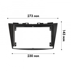 Переходная рамка 9 Lesko Suzuki Swift 4 2011-2017 (6204) Краматорск