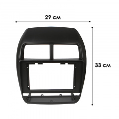 Переходная рамка 10.1" Lesko для авто Mitsubishi ASX 2019+ Outlander Sport 2019+ (11675-69424) Генічеськ