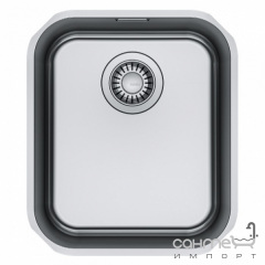 Прямоугольная кухонная мойка под столешницу Fanke Smart SRX 110-34 122.0739.540 полированная сталь Рівне