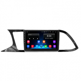 Штатная магнитола Lesko 9" SEAT Leon III 2012-2016 2/32Gb/ Wi-Fi Optima (9583-38321)