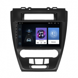 Штатная магнитола Lesko Ford Fusion I Рестайлинг 2009-2012 экран 10" 1/16Gb Wi-Fi GPS Base