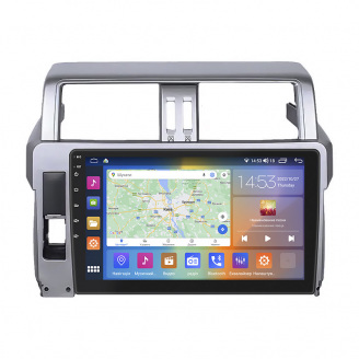 Магнитола Lesko Toyota Land Cruiser Prado 150 Series Рестайлинг 1 2013-2017 IPS 10