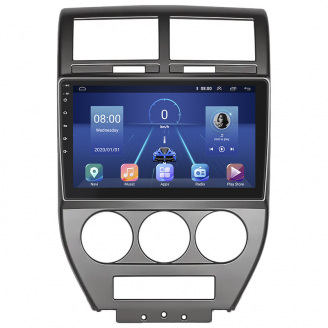 Штатная магнитола Lesko Jeep Compass I 2006-2010 10