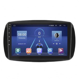 Штатная магнитола Lesko Smart Fortwo III 2014-н.в. 9