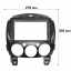 Переходная рамка 9 Lesko Mazda 2 2007-2014 Black Нововолинськ