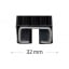 Багажник на крышу для SEAT Mii Hatchback 2012-2019 Amos Dramader str D2, 1.3 Самбор