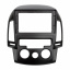 Переходная рамка Lesko 9" Hyundai i30 FD 2008-2011 Manual AC Черный (9963-41999) Токмак