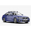 Автобагажник на крышу Turtle AIR3 Premium для BMW 1-series E87 2004-2011 Черный Лосиновка
