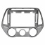 Переходная рамка Lesko 9" Hyundai i20 2012-2014 Серый (9942-41997) Кам'янське