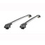 Автобагажник на крышу Turtle AIR 1 Seat Exeo 2009-2013 Серый Кам'янка-Дніпровська