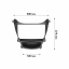 Переходная рамка Lesko 9" Hyundai Elantra MD 2014-2016 Avante MD 2013-2015 (10137-43501) Балаклія