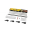 Автобагажник на крышу Turtle AIR 1 Mercedes-Benz C-klasse W203 2001-2006 Серый Костополь