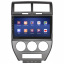 Штатная магнитола Lesko Jeep Compass I 2006-2010 10" 4/64Gb 4G Wi-Fi GPS Top (10253-52033) Днепр