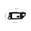 Переходная рамка для авто Lesko 10.1" Toyota Hilux 2015+ (10796-59368) Энергодар