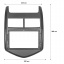 Переходная рамка Lesko 9" Chevrolet Aveo 2011-2018 Sonic 2011-2018 Holden Barina 2011-2018 (9200-57042) Київ