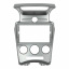 Переходная рамка Lesko 9" Kia Carens UN 2006-2012 Manual AC (11150-59346) Токмак