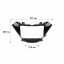 Переходная рамка Lesko 9" Chevrolet Malibu 2015-2022 (11231-63374) Балаклія