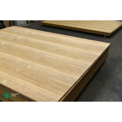 МДФ-плита, шпонированная дубом, 19 мм А/B 2,80м х2,07 м Ясногородка