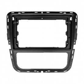 Переходная рамка Lesko 9" для Volkswagen Passat 2011-2015/ Scirocco 2009-2014 MC Серый (9256-37947)