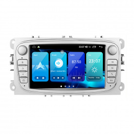Штатная магнитола TORSSEN NF72 Ford Focus 2/Mondeo/S-Max/Fiesta/Fusion 2/32 Carplay 2007-2011 silver