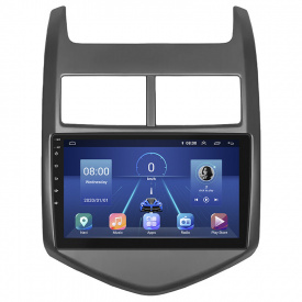 Штатная магнитола Lesko Chevrolet Aveo II 2011-2020 9" 4/32Gb 4G Wi-Fi GPS Top (9381-44946)