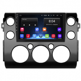 Штатная магнитола Lesko Toyota FJ Cruiser 2006-н.в. 9" 2/32Gb Wi-Fi GPS Base (10695-59055)