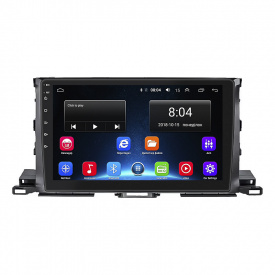Штатная магнитола Lesko Toyota Highlander III U50 2013-2016 10" 2/32Gb Wi-Fi GPS Base (9688-55641)