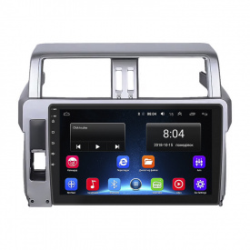 Штатная магнитола Lesko Toyota Land Cruiser Prado 150 Series Рестайлинг 1 2013-2017 г 10" 2/32Gb WiFi GPS Base (9708-55125)