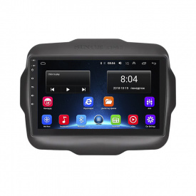 Штатная магнитола Lesko Jeep Renegade I Рестайлинг 2018-н.в. 9" 2/32Gb Wi-Fi GPS Base (10255-54877)