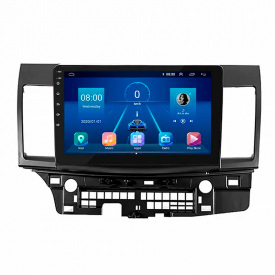 Штатная магнитола Lesko 10" Mitsubishi Lancer Evolution X 2007-2016 6/128Gb 4G Wi-Fi GPS Top (7777-44775)