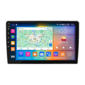 Штатная магнитола Lesko 10" Volkswagen Eos I Рестайлинг 2010-2015 2/32Gb CarPlay 4G Wi-Fi GPS Prime (9633-48268)