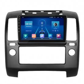 Штатная магнитола Lesko Nissan Navara Frontier III D40 2004-2010 9" 6/128Gb 4G Wi-Fi GPS Top