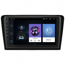 Штатная магнитола Lesko Skoda Spaceback 2014-2019 9" 1/16Gb Wi-Fi GPS Base (10694-57594)
