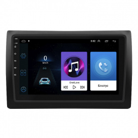 Штатная магнитола Lesko для Fiat Stilo 2001-2007 9" 1/16Gb Wi-Fi GPS Base (11620-65339)