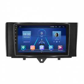 Штатная магнитола Lesko для Smart Fortwo 452 2011-2017 9" 4/32Gb 4G Wi-Fi GPS Top (12576-75616)