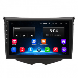 Штатная магнитола Lesko для Hyundai Veloster I Рестайлинг 2015-2017 9" 2/32Gb Wi-Fi GPS Base (12136-74357)