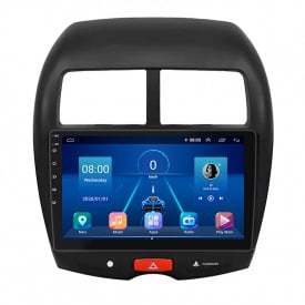 Штатная магнитола Lesko Mitsubishi Outlander Sport I Рестайлинг 2012-2016г 10" 6/128Gb 4G Wi-Fi GPS Top (11497-66090)