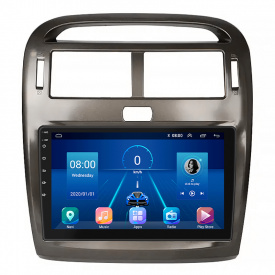 Штатная магнитола Lesko для Lexus LS III Рестайлинг 2003-2006 9" 6/128Gb 4G Wi-Fi GPS Top (11778-70196)