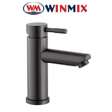Смеситель для умывальника высокий Winmix Sus Graphite (Chr-001-A) SUS304, Польша (нержавеющая сталь)