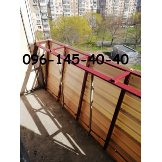 Ремонт аварійного балкона у Києві під ключ