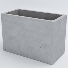 Вазон бетонный Кадис M 49x70x35 см, уличный садовый Художественная покраска