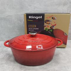 Ростер-гусятниця 30 см 4,5 л з кришкою Ringel Essen RG-2308-30 Виноградів