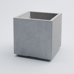 Вазон бетонный Лиссабон S 40x40x40 см, уличный садовый Кременчуг