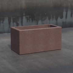 Вазон бетонный Кадис S 30x60x30 см, уличный садовый Ровно