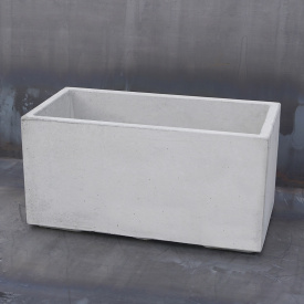 Вазон бетонный Лиссабон L 40x80x40 см, уличный садовый