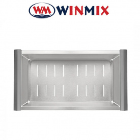 Сушка для посуду (коландер) Winmix BAS-03 SUS із нержавіючої сталі, Польща