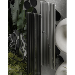 Дизайн-радиатор Terma Sherwood 1900x540 mm, Raw Metal Надворная
