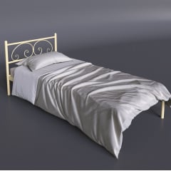 Односпальне ліжко Іберіс Міні Tenero металеве для спальні будинку готелю 90х200 Кременчуг