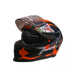 Мотошлем интеграл Beon R ХL Matt Titan-Orange (298715) Киев
